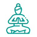 Icono de hatha yoga