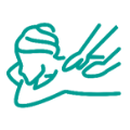 Icono de masaje de relajación