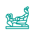 Icono de masaje tailandés