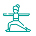 Icono de vinyasa yoga